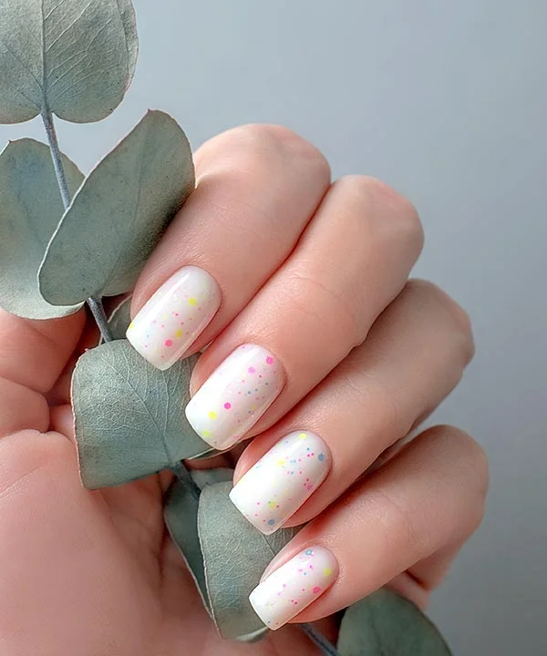 Finished manicure